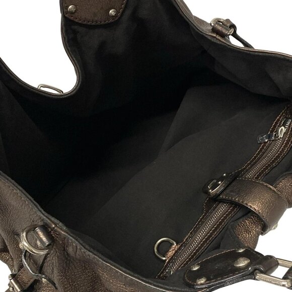 Auth LOUIS VUITTON L M95999 Acajou Mahina - RC2078 Handbag - Picture 15 of 16